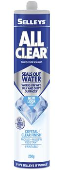 SEALANT - ALL CLEAR - 250g - SELLEYS