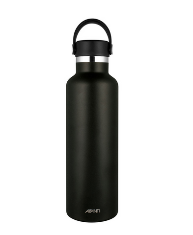 HYDROPLUS INSULATED BOTTLE - 750ml  BLACK - AVANTI