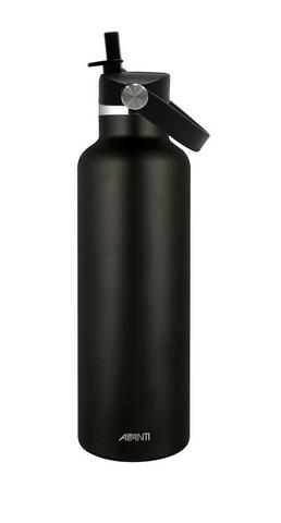 HYDROPLUS SIPPER BOTTLE - 750ml  BLACK - AVANTI