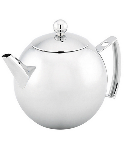 TEAPOT - MONDO STAINLESS STEEL - DOUBLE WALL INFUSER - 360ML - AVANTI