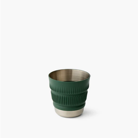 MUG  - STAINLESS STEEL DETOUR COLLAPSIBLE MUG - 475ml - GREEN - SEA TO SUMMIT