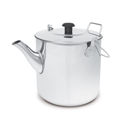 BILLY TEAPOT - STAINLESS STEEL -  1.8L - CAMPFIRE - WITH SPOUT