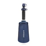LIFESTRAW PEAK COLLAPSIBLE SQUEEZE BOTTLE - 1 LITRE - MOUNTAIN BLUE