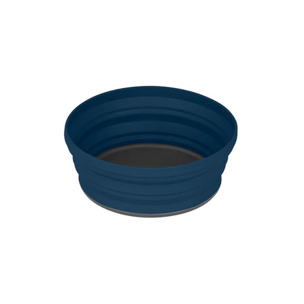 FOOD BOWL  - XBOWL - COLLAPSIBLE  - NAVY BLUE - STS