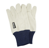 GLOVES - COTTON & POLYESTER WORK GLOVES  - 6 PAIRS - SMALL