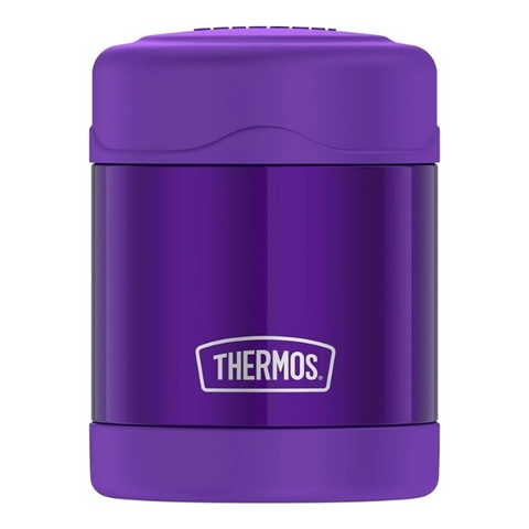 THERMOS - 290ML -  VIOLET FUNTAINER  FOOD JAR - STAINLESS STEEL