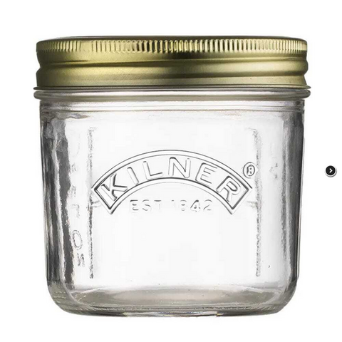 PRESERVING JAR   -  200ml  WIDE MOUTH - KILNER
