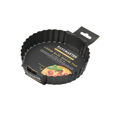 QUICHE  PAN  - MINI LOOSE BASE - BAKEMASTER