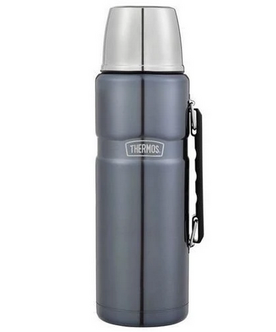 THERMOS - 2.0   LITRE -  SLATE - STAINLESS STEEL VACUUM INSULATED -  GENUINE THERMOS