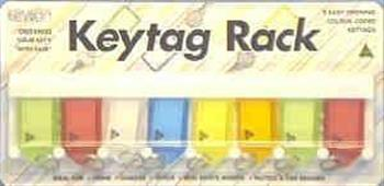 KEY TAG RACK - WITH 8 TAGS - KEVRON