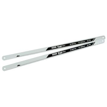 HACKSAW BLADES -   18T -  300mm - 2 PACK - STANLEY