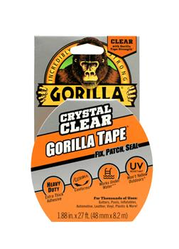 GORILLA CLEAR TAPE - ALL SURFACES - 48mm x 8.2m