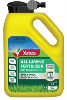 FERTILISER - ALL LAWN - HOSE ON - 2 LITRES - YATES
