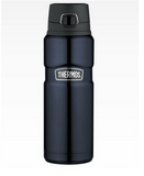 THERMOS - 710ml -  STAINLESS STEEL KING VACUUM DRINK BOTTLE - MIDNIGHT BLUE