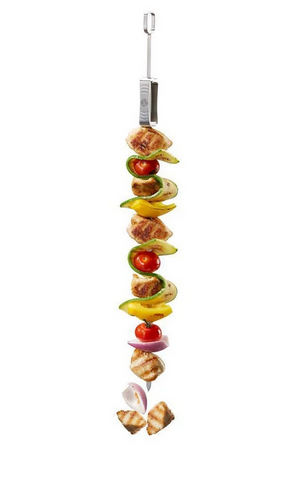 SKEWERS - BBQ SKEWERS - STAINLESS STEEL  - 45cm - 5 PIECES - GEFU
