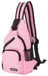 MINI BACKPACK & SHOULDER BAG  - PINK & BLACK
