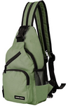 MINI BACKPACK & SHOULDER BAG  - KHAKI GREEN & BLACK