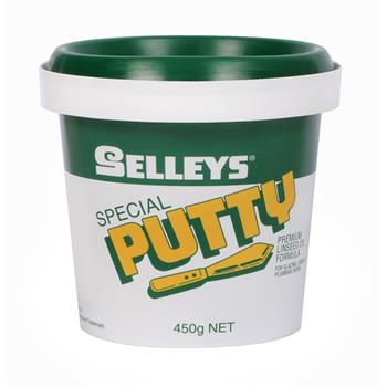 PUTTY - LINSEED OIL PUTTY - 450g TUB - SELLEYS