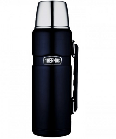 THERMOS - 2 LITRE - INSULATED KING FLASK - MIDNIGHT BLUE - GENUINE THERMOS