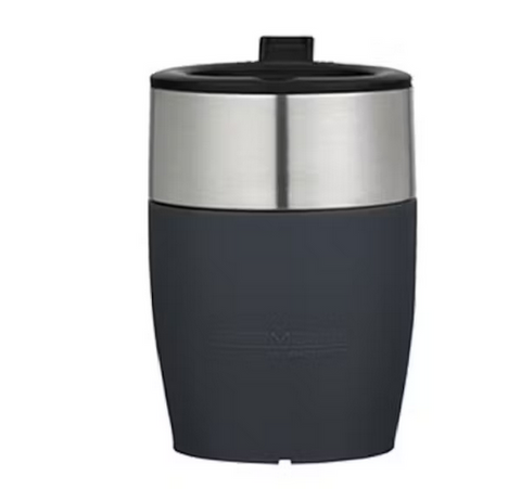 THERMOS - 230ml INSULATED STAINLESS STEEL COFFEE CUP - GREY - GENUINE THERMOS