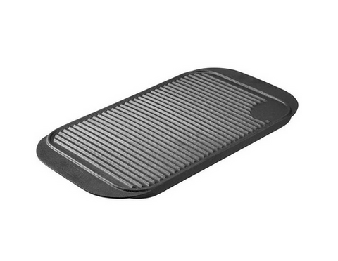 GRILL TRAY - RECTANGULAR  - CAST IRON PYROCAST 48x26x2.2CM - PYROLUX