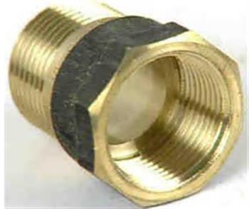 ADAPTOR M & F  - BRASS - 20mm