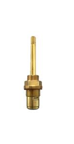 SPINDLE - TAP SPINDLE FOR BASIN -  GOLD - 2 FLAT SIDES - MILDON