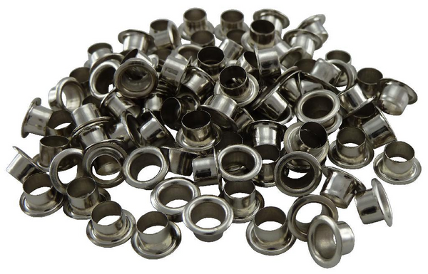 EYELETS - NICKEL PLATED - 100 PIECES - 5mm – Blue Mountains Camping