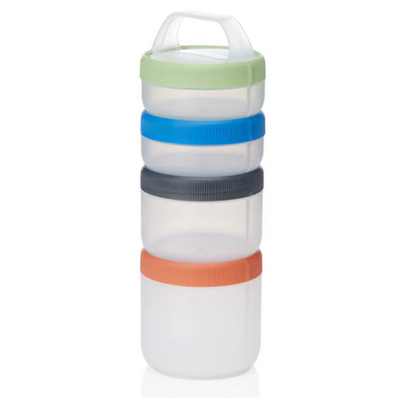 FOOD  CONTAINERS - SET OF 4 - STAX LARGE