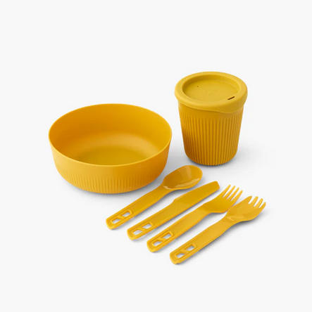 PASSAGE DINNERWARE SET - 6 PIECE - YELLOW  - SEA TO SUMMIT