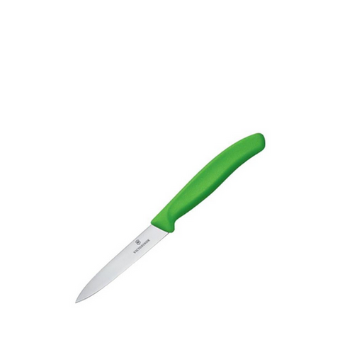 KNIFE - PARING 10CM - GREEN - VICTORINOX