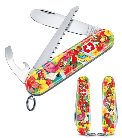 MY FIRST CHILDRENSET - PARROT - VICTORINOX  - SWISS ARMY KNIFE