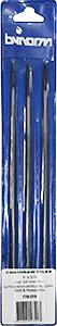 CHAINSAW FILES -   200mm x 3/16 - 3 PACK - BYNORM