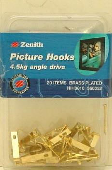 ANGLE DRIVE HOOKS - 9kg - 20 PACK