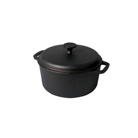 CAMP OVEN/CASSEROLE DISH 25CM/4LT - PYROLUX PYROCAST - CAST IRON