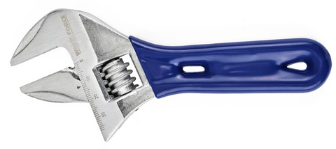 WRENCH - STUBBY THIN JAW ADJUSTABLE WRENCH - 150mm