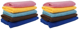 CLOTHS - MICRO FIBRE CLOTH SET  - 10 PACK