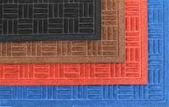 MAT -  METRA  DOOR MAT - ASSORTED COLOURS  - 400 x 600mm