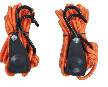 RATCHET TIE DOWN ROPE - 2 PACK - OZTRAIL
