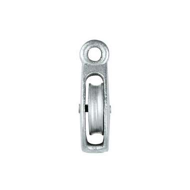 PULLEY - SINGLE PULLEY - CAST IRON WITH GAL BODY - 25mm