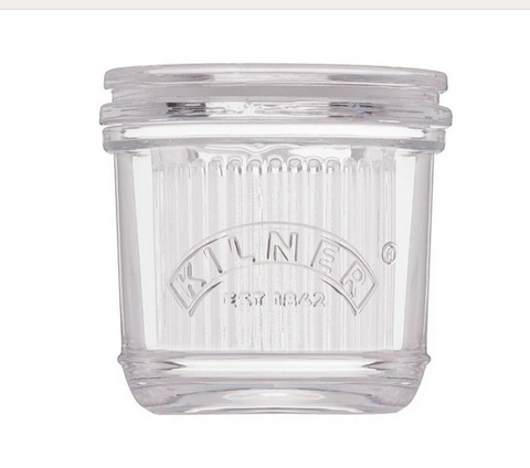 BUTTER CROCK - CLEAR GALSS - KILNER - 200ml