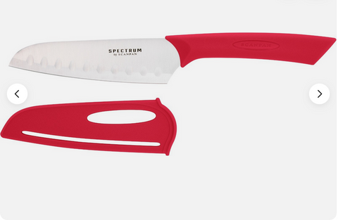 KNIFE - 12.5CM SANTOKU KNIFE  - RED - SCANPAN SPECTRUM