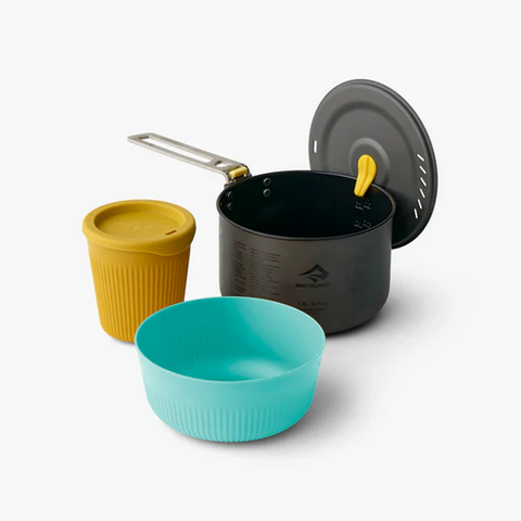 ONE POT COOK SET   - 3 PIECE - 1.3L POT -  FRONTIER UL - SEA TO SUMMIT