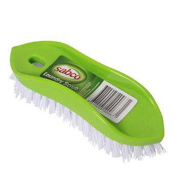 BRUSH - SCRUBBING BRUSH  - STIFF BRISTLE GENERAL PURPOSE LAUNDRY - SABCO
