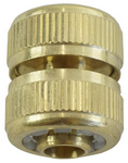 HOSE MENDER   -  12mm - BRASS - GARDEN PRIDE