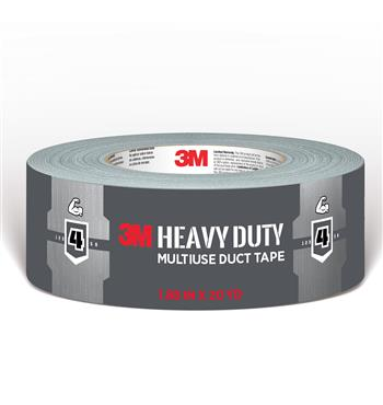 CLOTH/DUCT TAPE - GREY - MULTI USE HD - 48mm x 18.2m - 3M