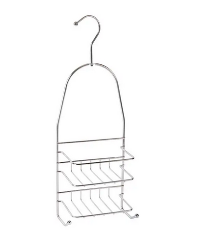 SHOWER CADDY - SMALL - OVERHANG -  STAINLESS STEEL - NHCS