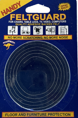 FELT TAPE -   3.2mm x 40mm x 1 METRE - HANDY