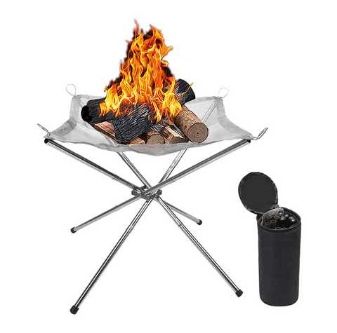 FIRE PIT - FOLDING - LIGHTWEIGHT WITH CARRY CASE