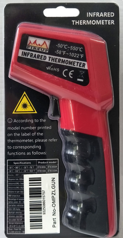 INFRARED DIGITAL THERMOMETER -  FIREUP